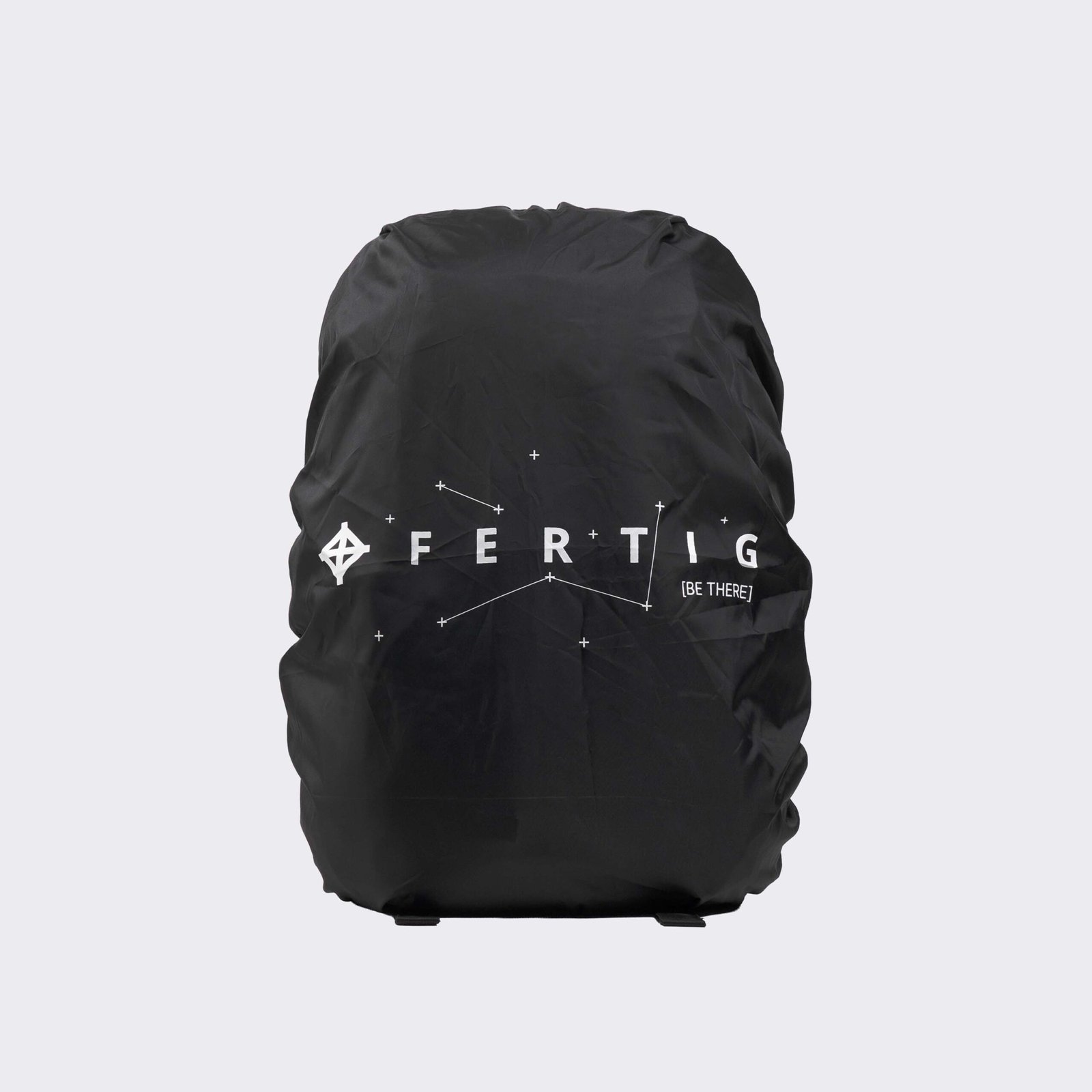 Fertig - Kodama Black Backpack - Tas Backpack Hitam Pria Kompartemen Luas Muat Laptop Free Raincoat - Image 7