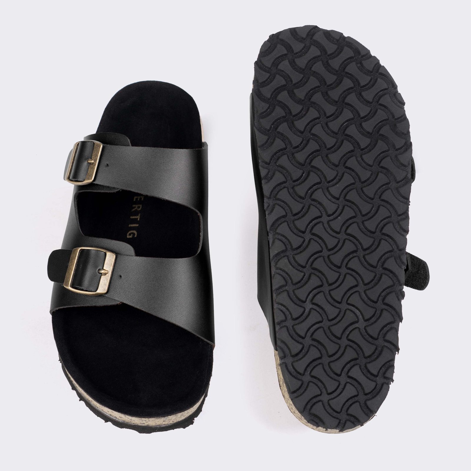 Fertig - Flamme Coal - Sandal Clogs Slide Pria Wanita Casual Stylish - Image 5