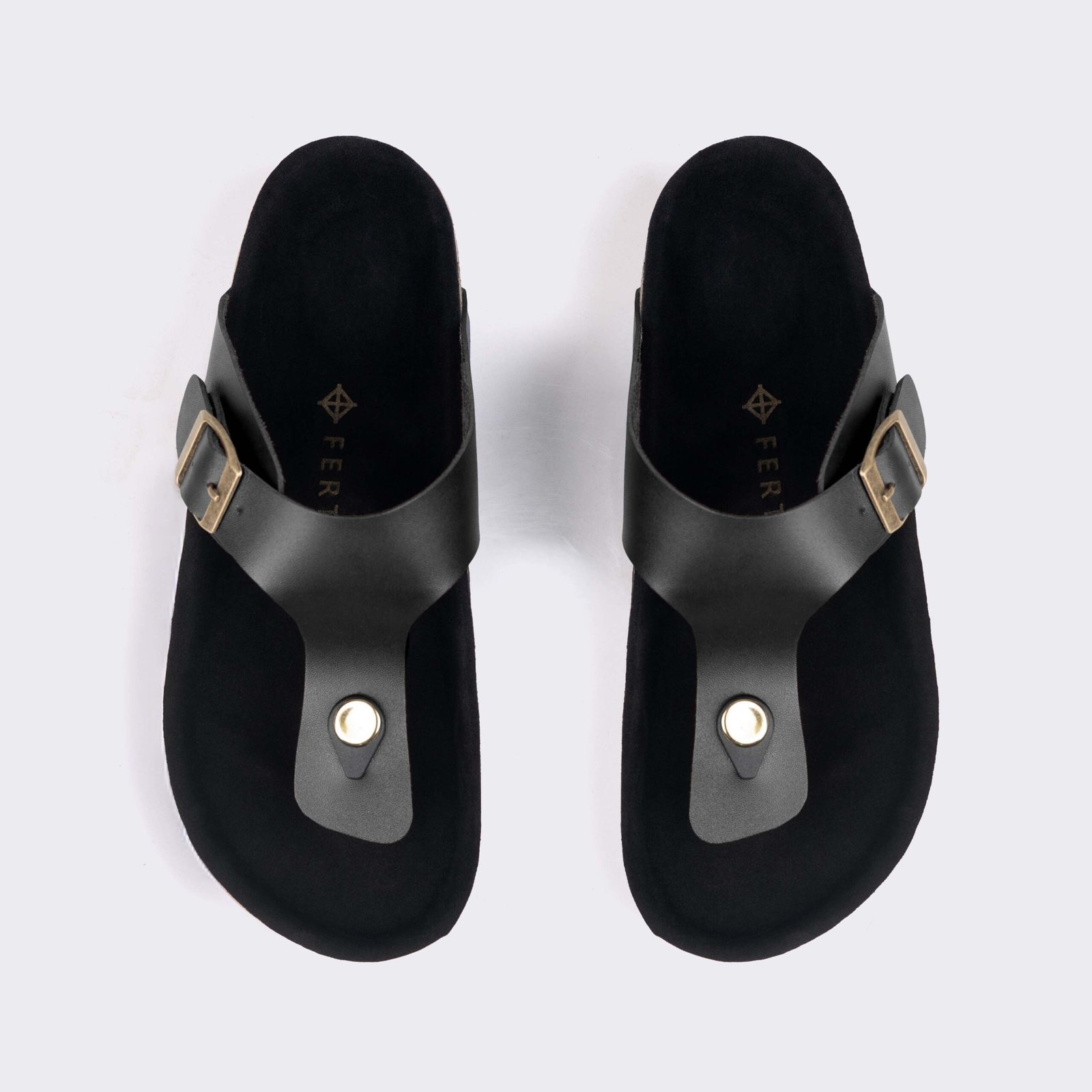 Fertig - Voix Coal - Sandal Jepit Clogs Slide Pria Wanita Casual Stylish