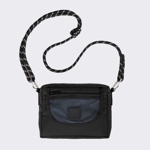 Fertig - Inetha Slingbag Tosca - Tas Selempang Pria Hitam - Tas Slingbag Jaring