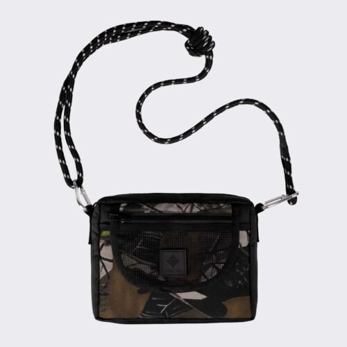 Fertig - Inetha Slingbag Realtree - Tas Selempang Pria Hitam - Tas Slingbag Jaring